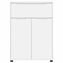 vidaXL Fürdőszoba Székény fiókkal Fehér 72,5 x 36,5 x 100 cm Faanyag