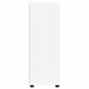 vidaXL Fürdőszoba Székény fiókkal Fehér 72,5 x 36,5 x 100 cm Faanyag