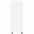 vidaXL Fürdőszoba Székény fiókkal Fehér 72,5 x 36,5 x 100 cm Faanyag