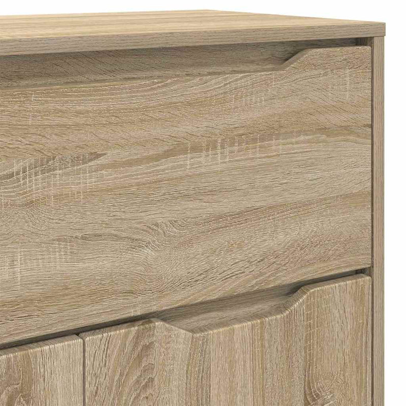 vidaXL Fürdőszoba Székény Sonoma tölgy 72,5 x 36,5 x 100 cm Faanyag