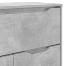 vidaXL Fürdőszoba Székény Beton Szürke 72,5 x 36,5 x 100 cm Faanyag
