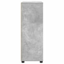 vidaXL Fürdőszoba Székény Beton Szürke 72,5 x 36,5 x 100 cm Faanyag