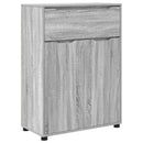 vidaXL Fürdőszoba Székény Szürke Sonoma 72,5 x 36,5 x 100 cm Faanyag