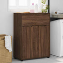 vidaXL Fürdőszoba Székény Barna Tölgy 72,5 x 36,5 x 100 cm Faanyag