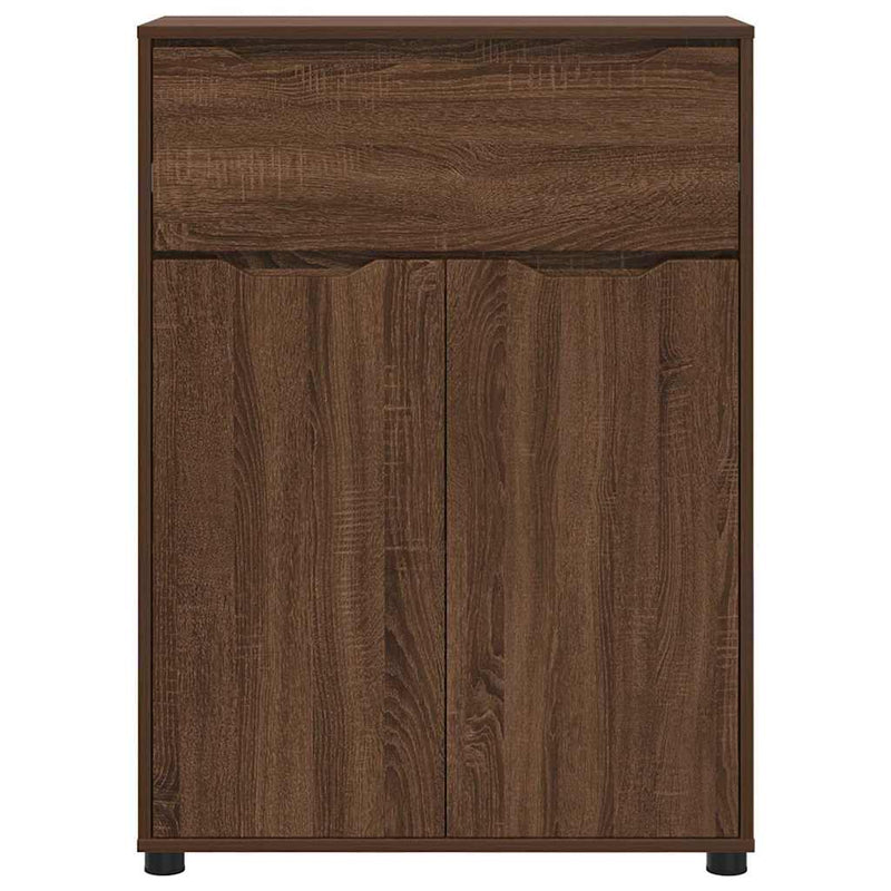 vidaXL Fürdőszoba Székény Barna Tölgy 72,5 x 36,5 x 100 cm Faanyag