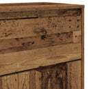 vidaXL Fürdőszoba Székény fiókkal Öreg fa 72,5 x 36,5 x 100 cm Faanyag