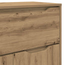 vidaXL Fürdőszoba Székény Artisan tölgy 72,5 x 36,5 x 100 cm Faanyag
