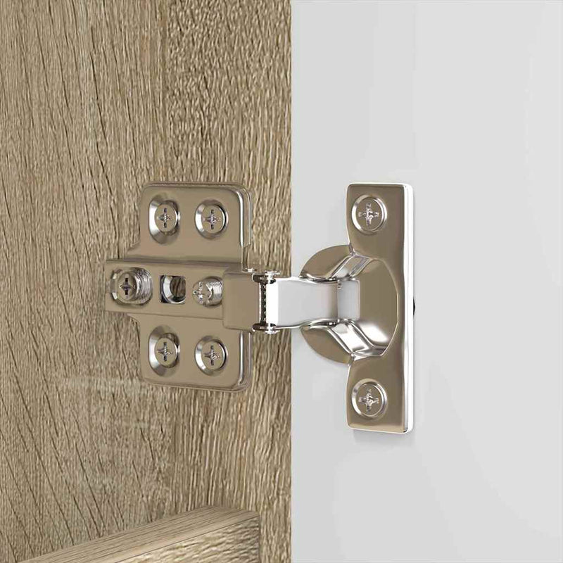 vidaXL Fürdőszobai tükörszekrény Sonoma tölgy 60 x 20 x 60 cm Faanyag