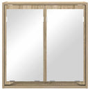 vidaXL Fürdőszobai tükörszekrény Sonoma tölgy 60 x 20 x 60 cm Faanyag