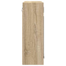vidaXL Fürdőszobai tükörszekrény Sonoma tölgy 60 x 20 x 60 cm Faanyag