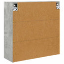 vidaXL Fürdőszobai tükörszekrény Beton Szürke 60 x 20 x 60 cm