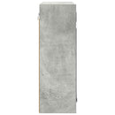 vidaXL Fürdőszobai tükörszekrény Beton Szürke 60 x 20 x 60 cm