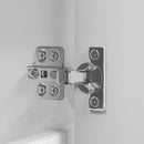 vidaXL Fürdőszobai tükörszekrény Magas Fényű Fehér 60 x 20 x 60 cm