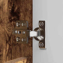 vidaXL Fürdőszobai tükörszekrény Füstölt tölgy 60 x 20 x 60 cm Faanyag