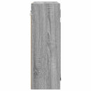 vidaXL Fürdőszobai tükörszekrény Szürke Sonoma 60 x 20 x 60 cm Faanyag