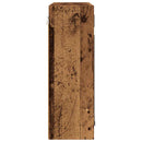 vidaXL Fürdőszobai tükörszekrény Öreg fa 60 x 20 x 60 cm Faanyag