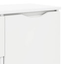 vidaXL Széf fiókkal Fehér 100 x 30 x 65,6 Faanyag