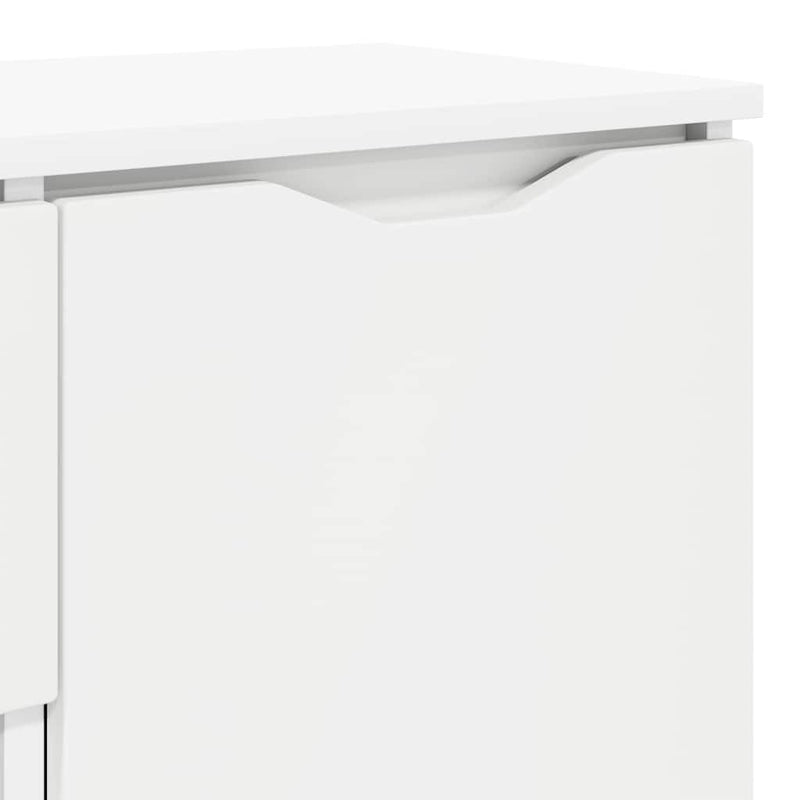 vidaXL Széf fiókkal Fehér 100 x 30 x 65,6 Faanyag