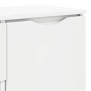 vidaXL Széf fiókkal Fehér 100 x 30 x 65,6 Faanyag