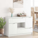 vidaXL Széf fiókkal Fehér 100 x 30 x 65,6 Faanyag