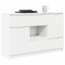 vidaXL Széf fiókkal Fehér 100 x 30 x 65,6 Faanyag