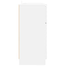 vidaXL Széf fiókkal Fehér 100 x 30 x 65,6 Faanyag