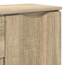 vidaXL Széf fiókkal Sonoma tölgy 100 x 30 x 65,6 Faanyag