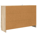vidaXL Széf fiókkal Sonoma tölgy 100 x 30 x 65,6 Faanyag