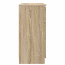 vidaXL Széf fiókkal Sonoma tölgy 100 x 30 x 65,6 Faanyag