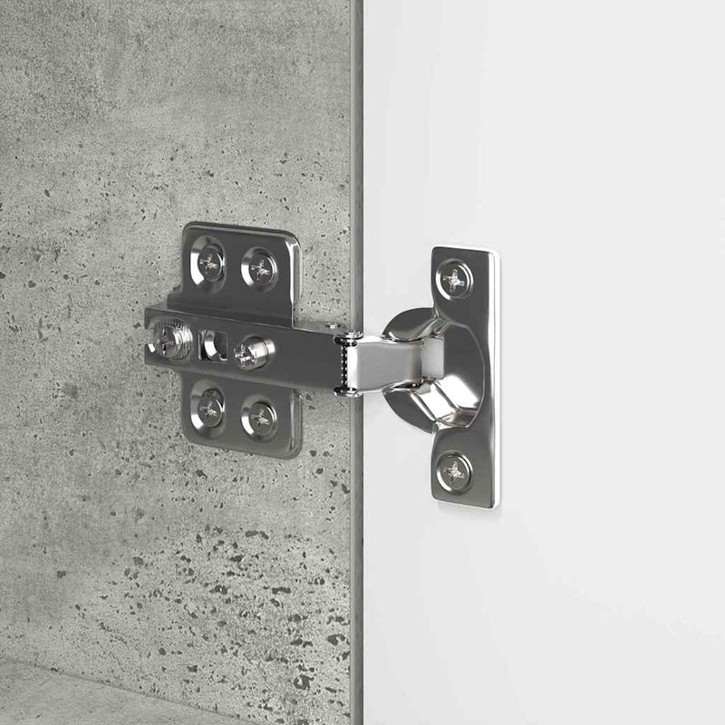 vidaXL Széf fiókkal Beton Szürke 100 x 30 x 65,6 Faanyag