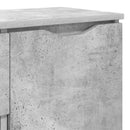 vidaXL Széf fiókkal Beton Szürke 100 x 30 x 65,6 Faanyag