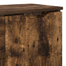 vidaXL Széf fiókkal Füstölt tölgy 100 x 30 x 65,6 Faanyag