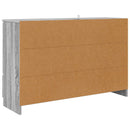 vidaXL Széf fiókkal Szürke Sonoma 100 x 30 x 65,6 Faanyag