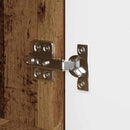 vidaXL Széf fiókkal Öreg fa 100 x 30 x 65,6 Faanyag