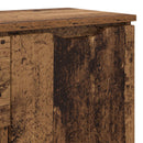 vidaXL Széf fiókkal Öreg fa 100 x 30 x 65,6 Faanyag