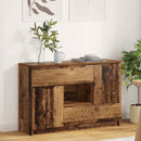 vidaXL Széf fiókkal Öreg fa 100 x 30 x 65,6 Faanyag