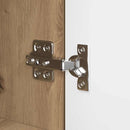 vidaXL Széf fiókkal Artisan tölgy 100 x 30 x 65,6 Faanyag