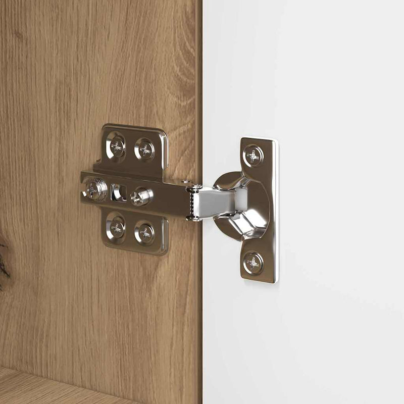 vidaXL Széf fiókkal Artisan tölgy 100 x 30 x 65,6 Faanyag