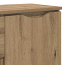 vidaXL Széf Artisan tölgy 100 x 30 x 65,6 Faanyag