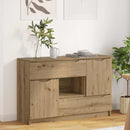 vidaXL Széf Artisan tölgy 100 x 30 x 65,6 Faanyag