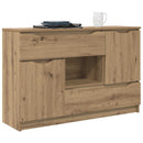 vidaXL Széf Artisan tölgy 100 x 30 x 65,6 Faanyag