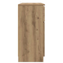vidaXL Széf Artisan tölgy 100 x 30 x 65,6 Faanyag