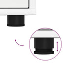 vidaXL Éjjeliszekrények fiókkal 2 pcs Fehér 30,5 x 30 x 43 cm Faanyag