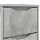vidaXL Éjjeli asztal fiókkal Beton Szürke 30,5 x 30 x 43 cm Faanyag
