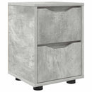 vidaXL Éjjeli asztal fiókkal Beton Szürke 30,5 x 30 x 43 cm Faanyag