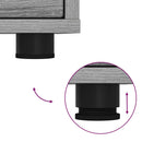 vidaXL Éjjeliszekrények 2 pcs Szürke Sonoma 30,5 x 30 x 43 cm Faanyag