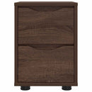 vidaXL Éjjeliszekrények 2 pcs Barna Tölgy 30,5 x 30 x 43 cm Faanyag