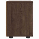 vidaXL Éjjeliszekrények 2 pcs Barna Tölgy 30,5 x 30 x 43 cm Faanyag