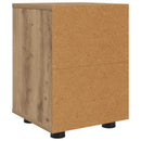 vidaXL Éjjeliszekrények 2 pcs Artisan tölgy 30,5 x 30 x 43 cm Faanyag