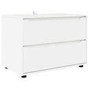 vidaXL Tárolószekrény Fehér 80 x 48 x 57 cm Faanyag